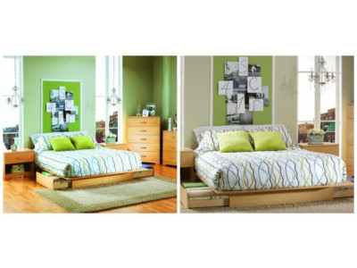 South Shore Platform Queen Bed Now $150 (Was $258) @ Amazon.ca