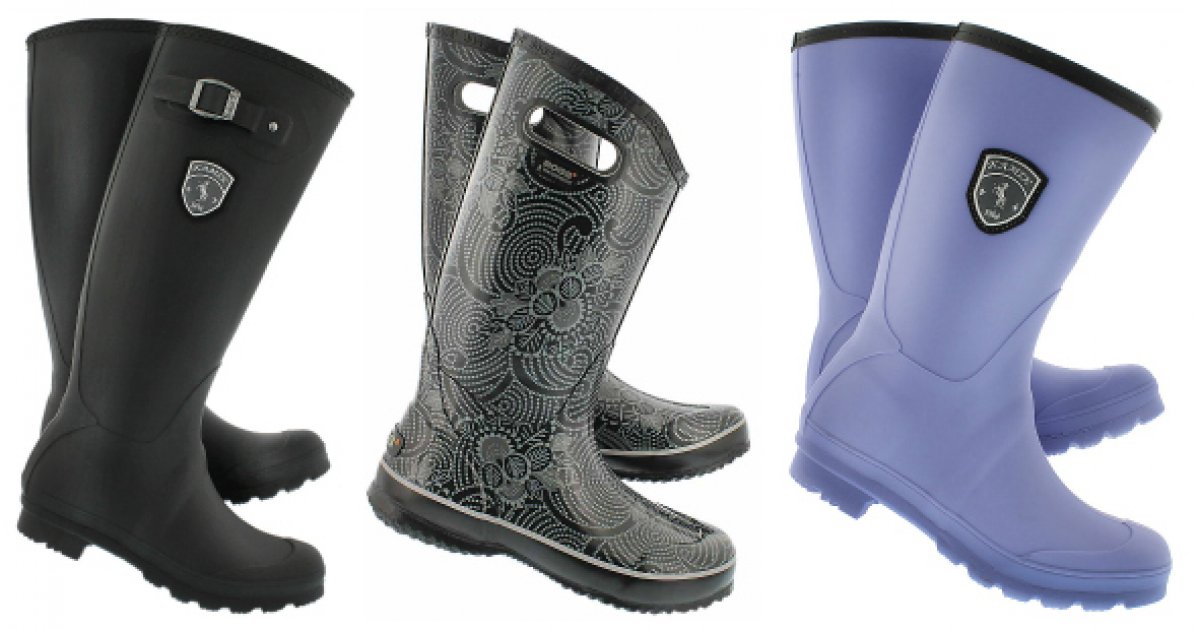 softmoc rubber boots