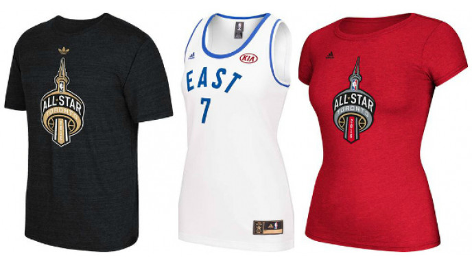 NBA All-Star T-Shirts $15 + Free Shipping for Members @ Adidas!