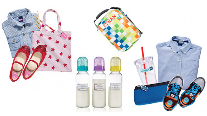 Half Price Personalized Name Labels with Heart & Free Shipping @ Mabel's Labels!