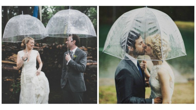 Rain Stoppers Clear PVC Dome Umbrella Just $14 @ Amazon.ca
