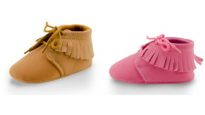 Twinkie Fringe Moccasin Training Shoes now $25 @ Amazon.ca
