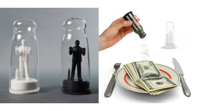 69% Off Drowning In Debt Salt & Pepper Shakers - Now $6 & Free Shipping @ 123InkCartridges *HOT* (EXPIRED)