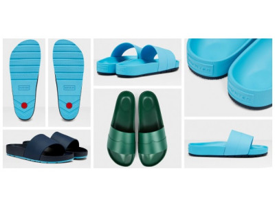 Original Moustache Slides Now $54 @ Hunter Boots Canada