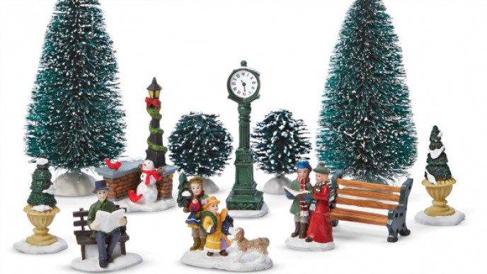 Whole Home Christmas Village 12-pc Set Was $35 | Now $16 @ Sears Canada