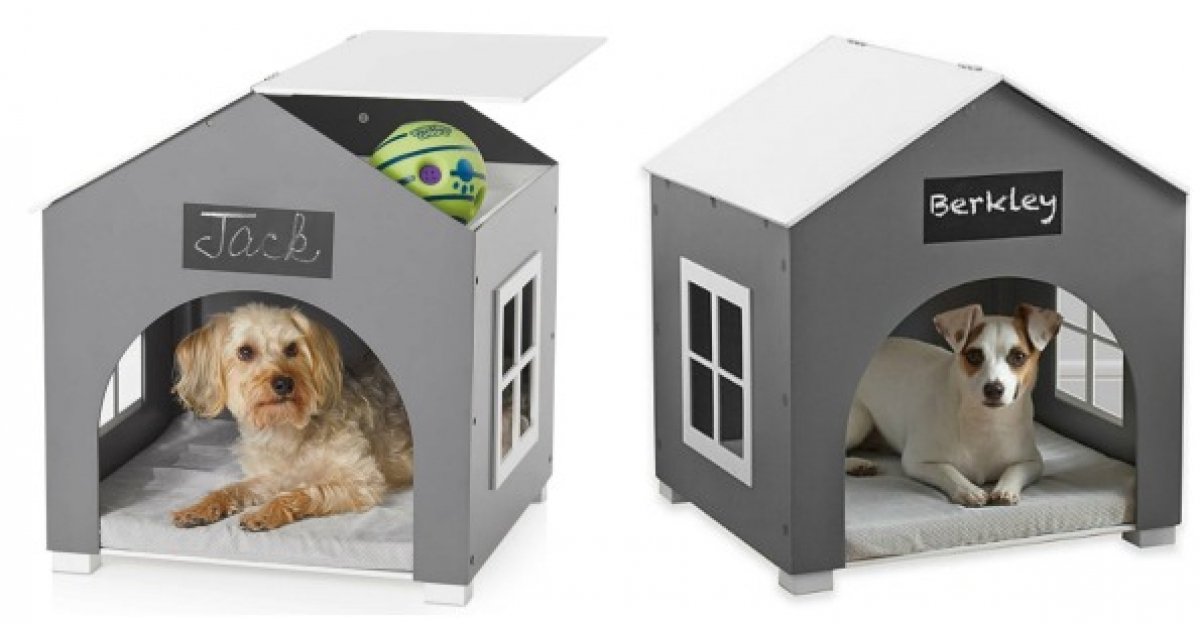 Pawslife Indoor Pet House in White/Grey Now 65 Bed, Bath & Beyond