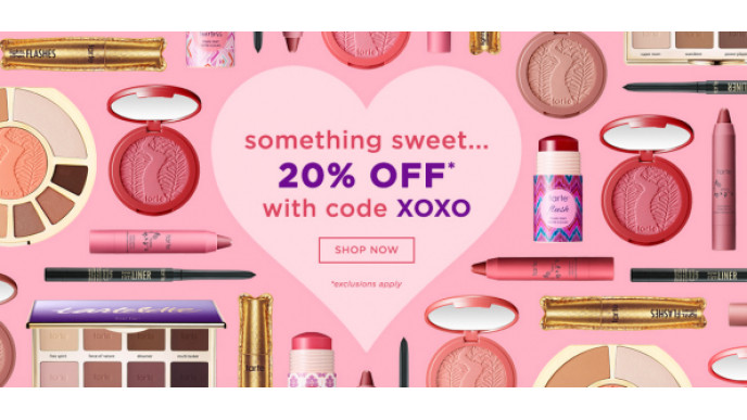 Up to 50% Off Sale Section + Extra 20% Off With Code @ Tarte Cosmetics