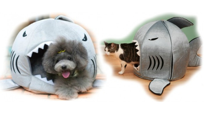 (68% Off) Shark Round House Pet Bed Just $19 & Free Shipping @ Amazon.ca
