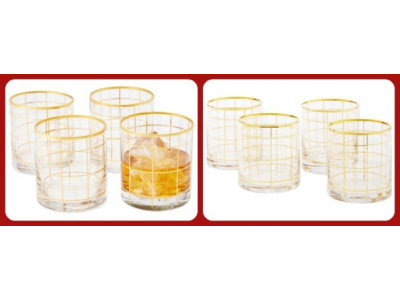 80% Off Harvest Lowball Glasses Just $10 @ Chapters.Indigo.ca