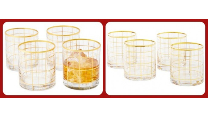 80% Off Harvest Lowball Glasses Just $10 @ Chapters.Indigo.ca