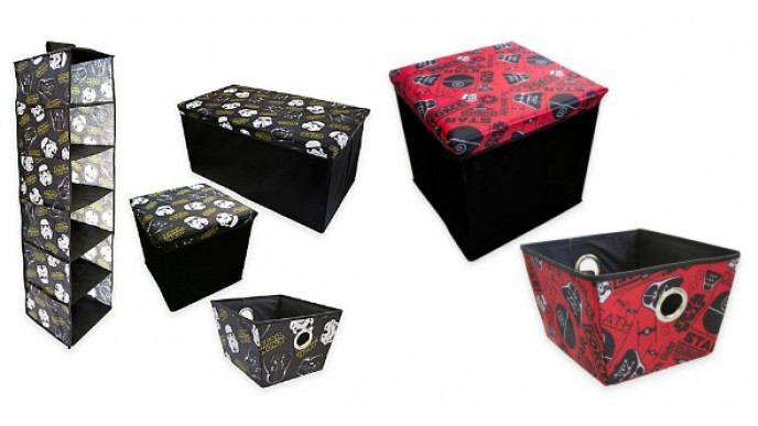 Star Wars Storage Collection from $13 @ Bed Bath & Beyond