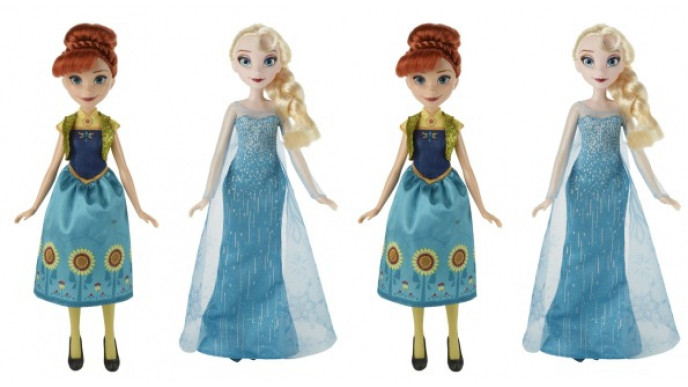 Disney Frozen Classic Elsa & Anna Dolls now only $13.49 each @ Amazon.ca