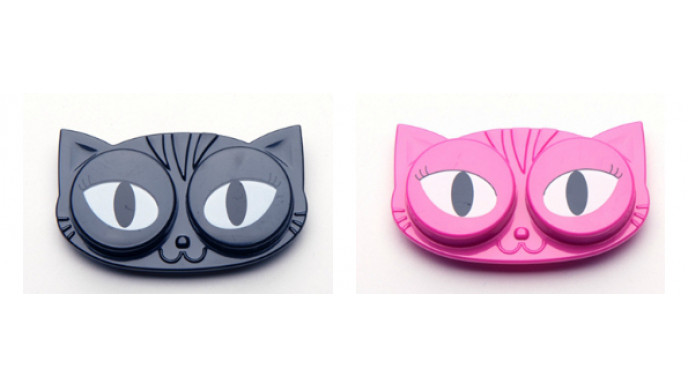 Cat Eyes Contact Lens Storage Case Only $5 & Free Shipping @ Garage