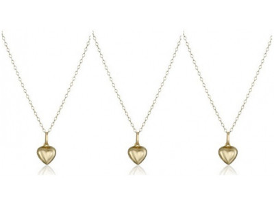Duragold 14k Heart Pendant was $153 now $49 @ Amazon Canada