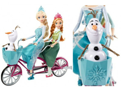 Disney's Frozen Anna and Elsa's Musical Bicycle was $57 now $30 @ Walmart.ca