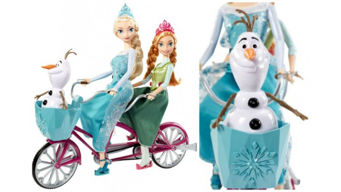 Disney's Frozen Anna and Elsa's Musical Bicycle was $57 now $30 @ Walmart.ca