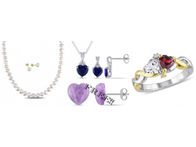 Valentine's Sale: Up to 75% Off Amour Jewellery & FREE Heart Earrings ($50) & FS @ Shop.ca