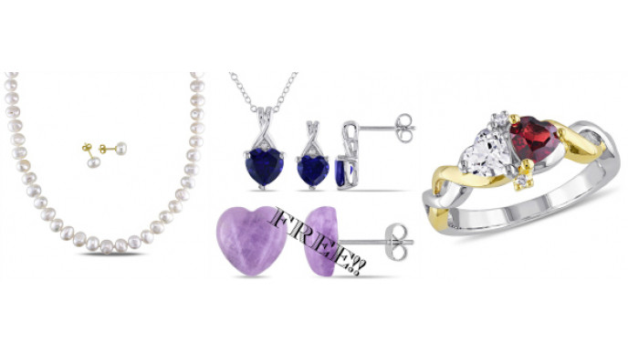 Valentine's Sale: Up to 75% Off Amour Jewellery & FREE Heart Earrings ($50) & FS @ Shop.ca