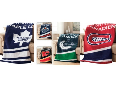 Heated Hockey NHL Throws Only $49 & Free Shipping @ Costco.ca
