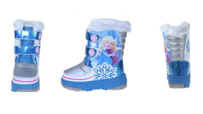 Up To 68% Off Disney Frozen Toddler Girl's Winter Boots from $15!