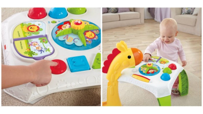 (EXPIRED) Fisher-Price Animal Friends Learning Table - English & French Edition was $30 now $8 @ Walmart.ca
