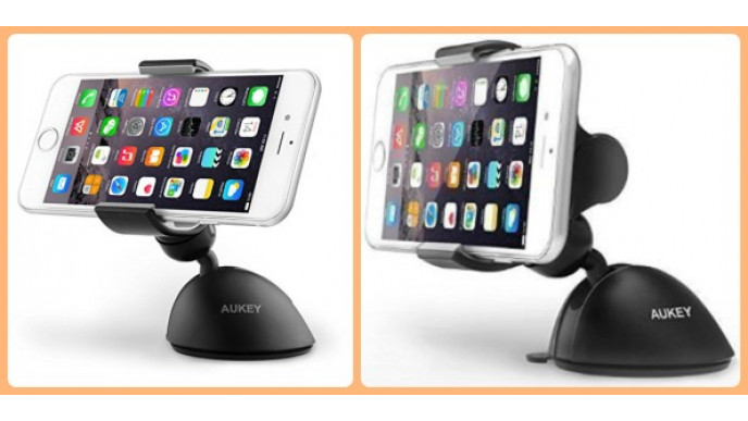 73% Off Aukey C-Shaped Dashboard Mount Just $8 @ Amazon.ca!