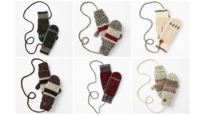 Roots Canada: 43% Off Chunky Cabin String Mitt were $42 now $23