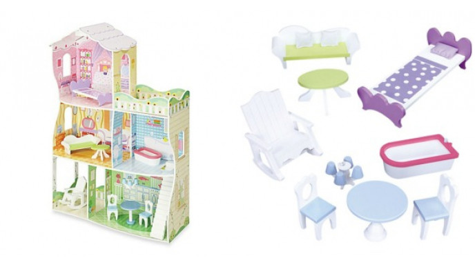 46% Off Joanne's Mansion Dollhouse was $130 now $70 @ BedBathandBeyond.ca