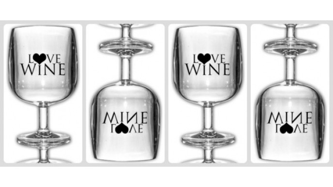 40% Off "Love Wine" Wine Glasses Just $17 @ Amazon Canada