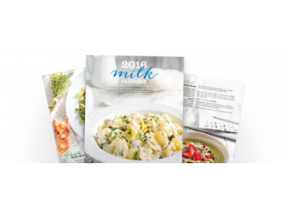 Free 2016 Milk Calendar & Recipes @ Dairy Goodness Canada!