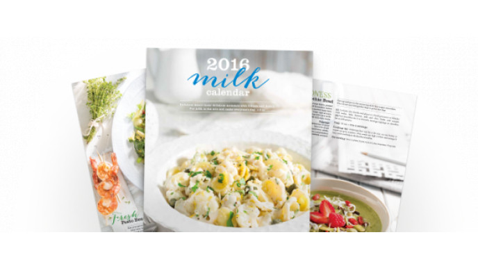 Free 2016 Milk Calendar & Recipes @ Dairy Goodness Canada!