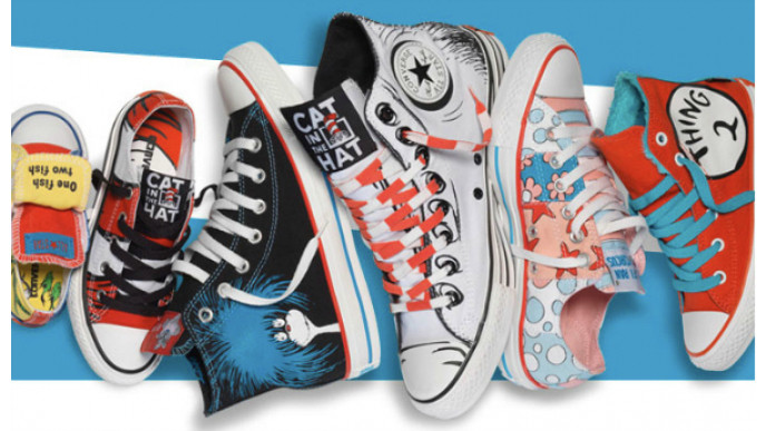 pobreza deuda transferir Converse Dr. Seuss Kids' Shoes from $25 @ Baggins Shoes *HOT*