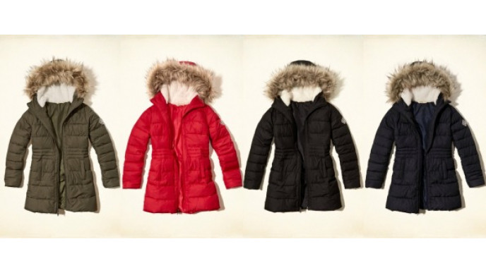 Puffer Parka was $149 now $60 & Free Shipping @ Hollister Canada