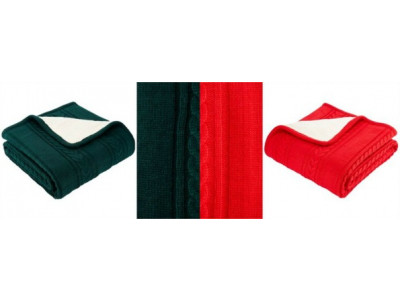 Chapters Canada: 50% Off Faux Shearling Cable Knit Throw Just $40 + Free Shipping!