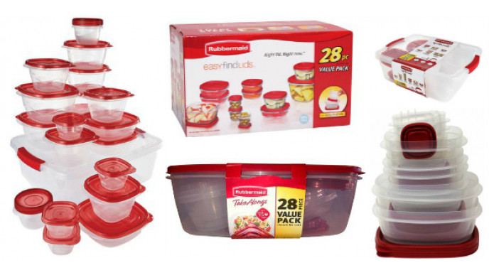 Rubbermaid Storage Sale: 28-pc Sets only $8.88, 40-pc Set Only $12.88 @ Walmart