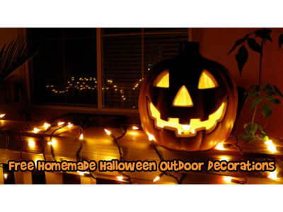 Free Homemade Halloween Outdoor Decorations