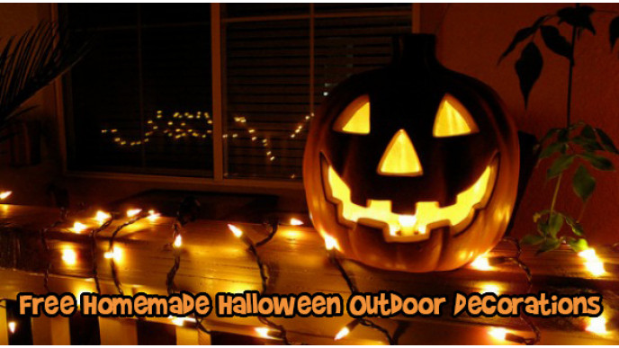 Free Homemade Halloween Outdoor Decorations