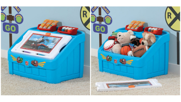 Thomas & Friends 2-In-1 Toy Box With Art Board Lid Was $90 | Now $53 @ Sears