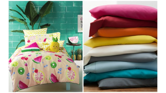 Fruitlicious Duvet Cover Set was $95 is now $30 @ Simons.ca