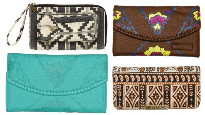 (70% Off) Unique Women's Wallets From $9 & Free Shipping @ Billabong Canada