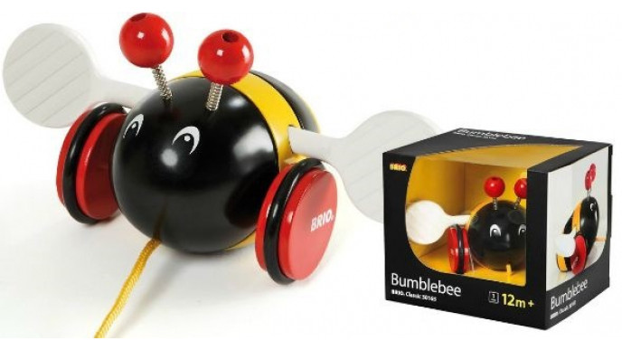 69% Off Schylling Brio Pull Along Bumble Bee Just $9 @ Amazon.ca