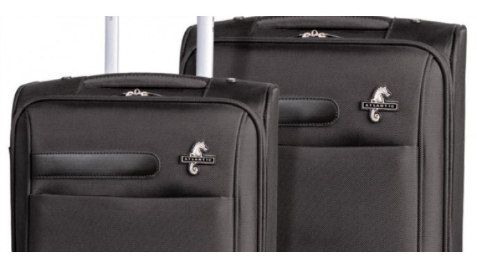 Sears Outlet: Atlantic Flight Spin 2-pc Luggage Set Was $370 | Now $77 & Free Shipping