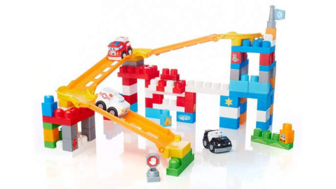 mega bloks car track