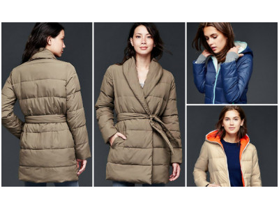 78% Off Shawlneck Wrap Puffer Was $158 | Now $34 & Free Shipping @ Gap