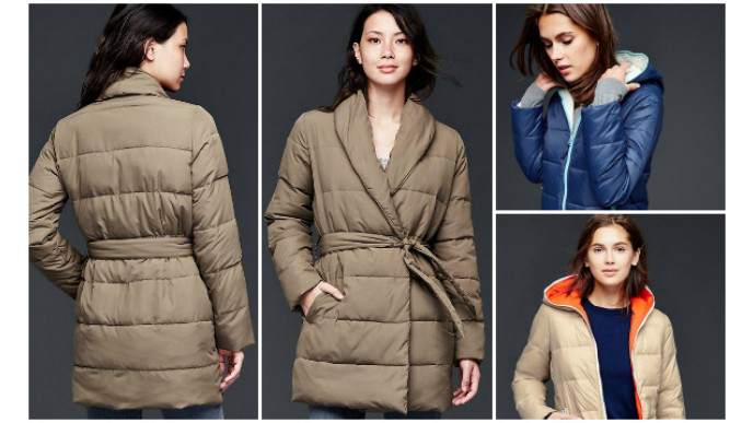 78% Off Shawlneck Wrap Puffer Was $158 | Now $34 & Free Shipping @ Gap