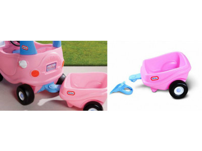 Little Tikes Princess Cozy Coupe Trailer Was $30 | Now $14 @ Walmart & Amazon