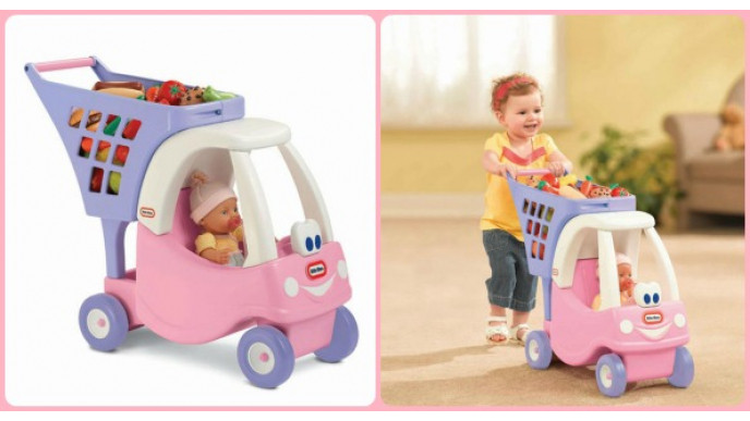 Little Tikes Princess Cozy Coupe Cart was $35 now $17 @ Walmart.ca