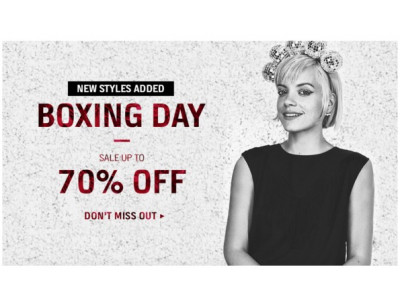 Boxing Week Sale: Up to 70% Off @ VeroModa.ca