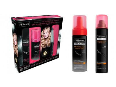 50% Off TRESemmé Perfectly (un)Done Gift Pack with Free Curling Wand - Only $10 @ Amazon.ca