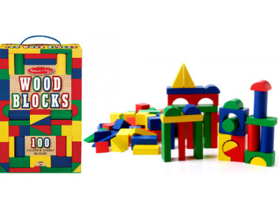 Melissa & Doug 100 Building Blocks Set Was $25 | Now $15 @ Amazon.ca